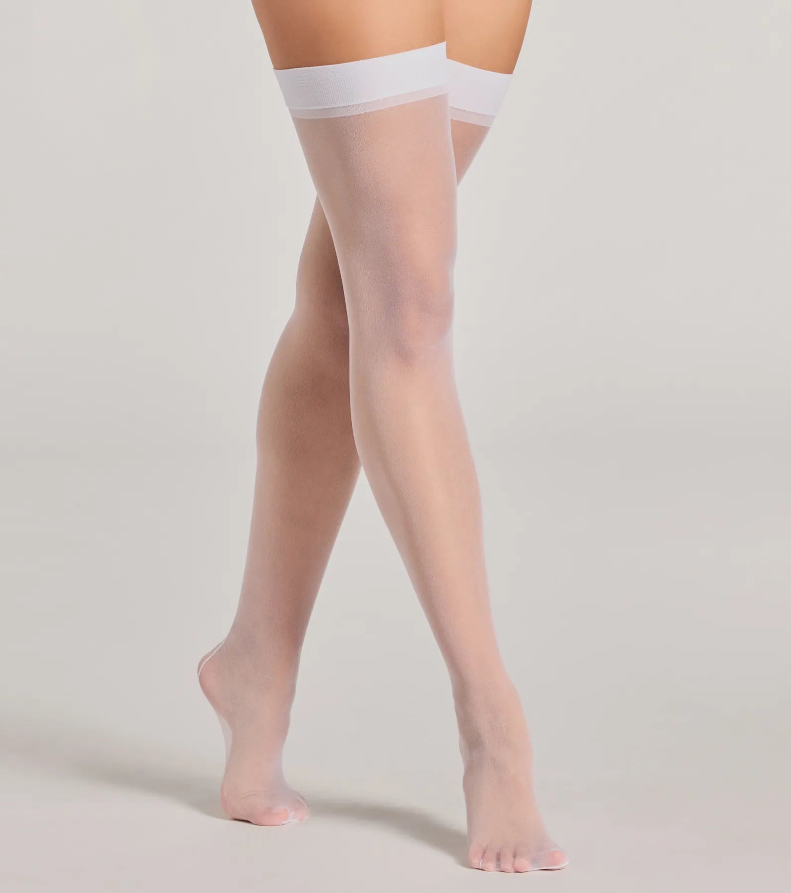 Trendy Seams Sheer Stockings - Image 3
