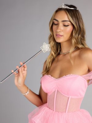 Sparkle Spells Rhinestone Star Wand