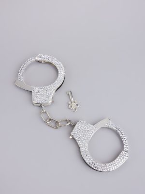 Glamour On Lock Rhinestone Handcuffs