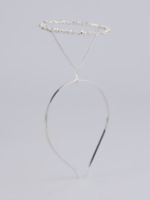 Angelic Glow Rhinestone Halo Headband