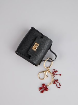 Petite Luxe Purse Bow Keychain