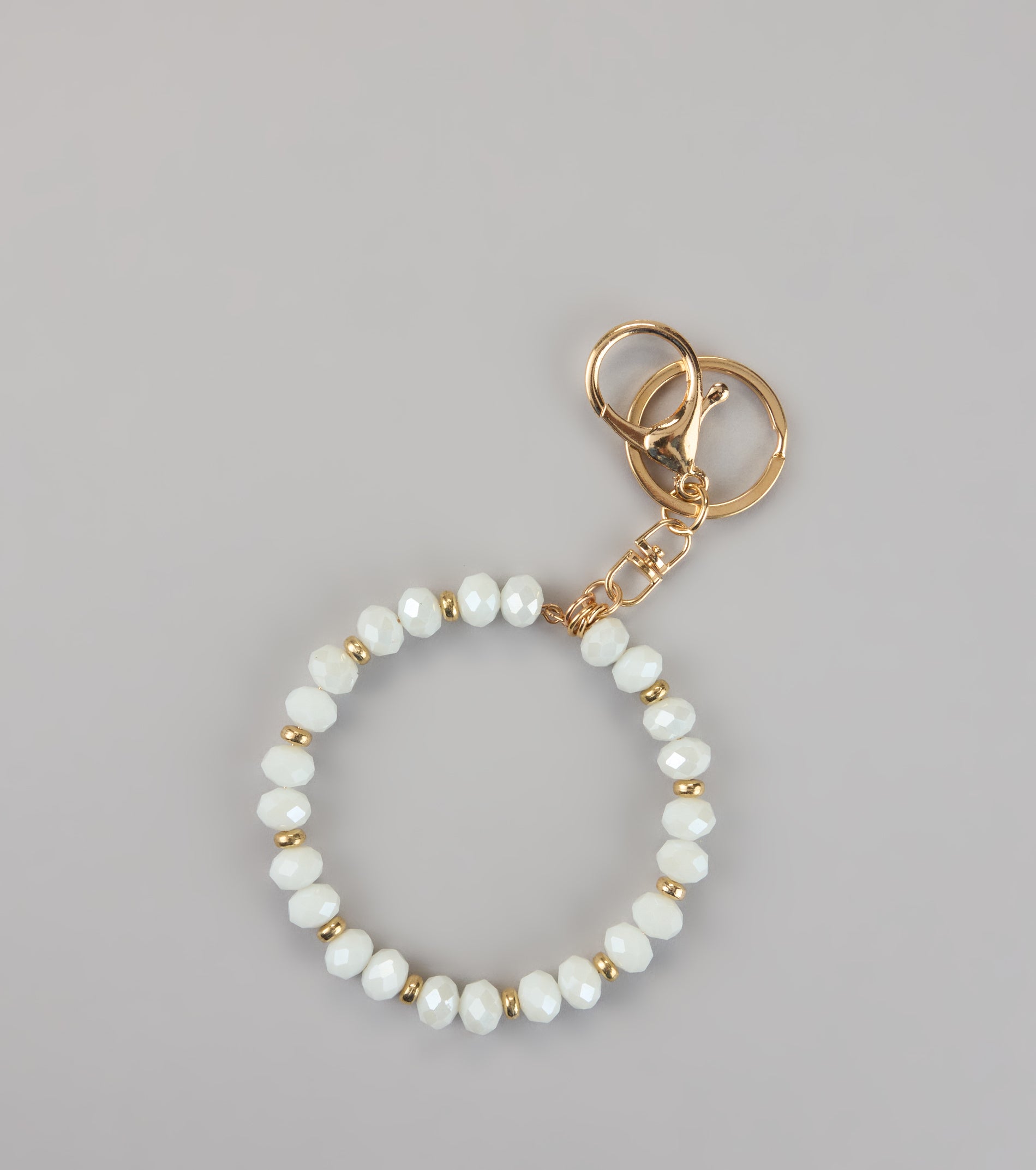 Everyday Luxe Faux Pearl Wristlet Keychain