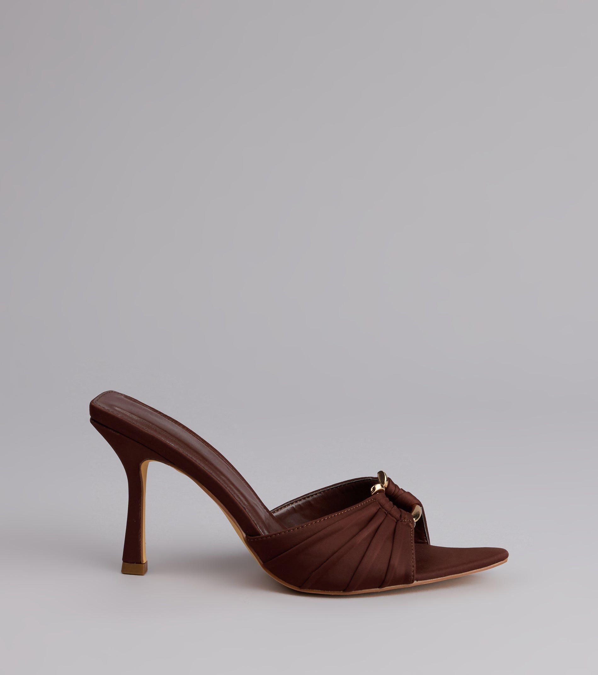 Touch Of Drama Stiletto Mules - Image 10