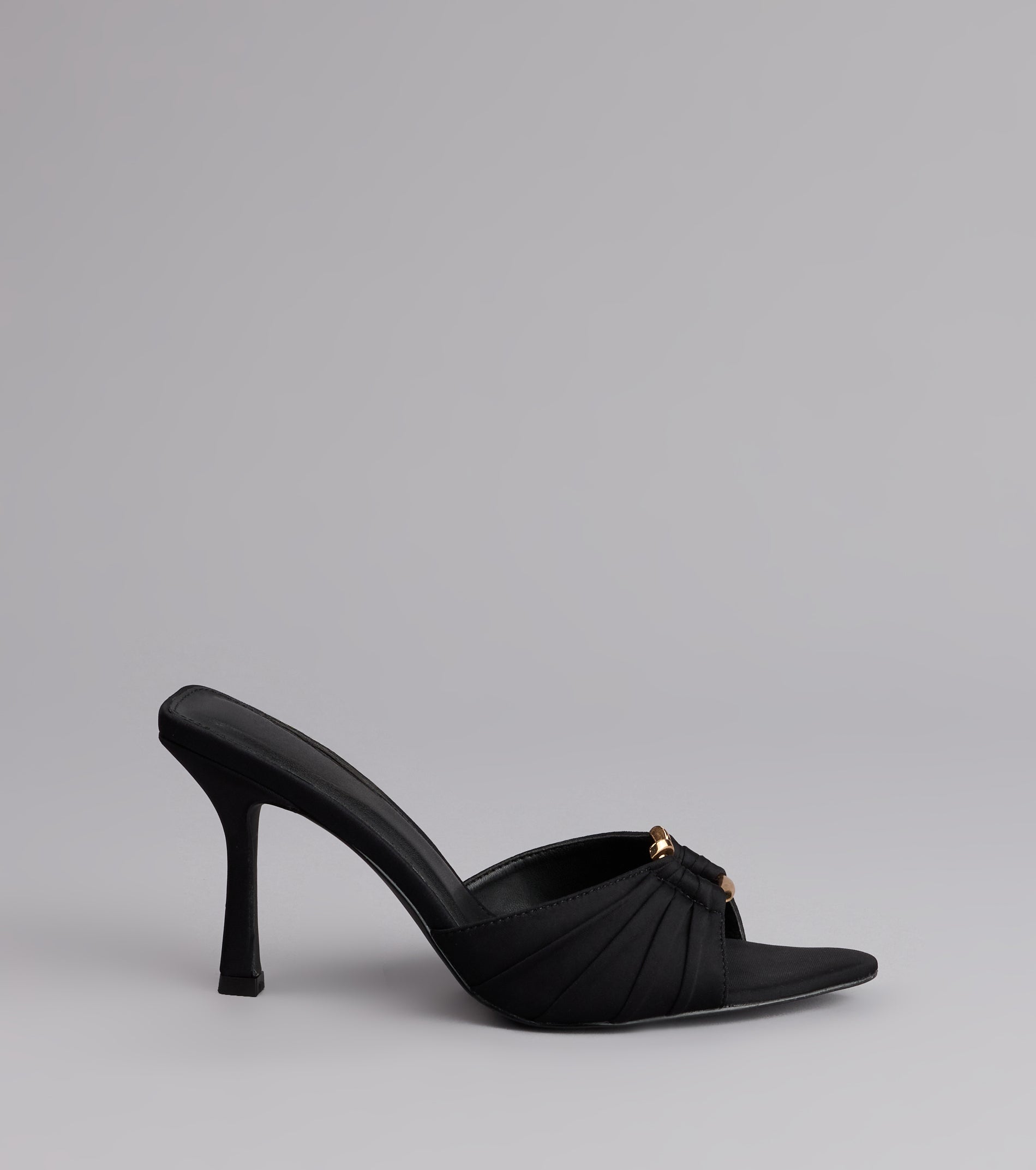 Touch Of Drama Stiletto Mules - Image 6