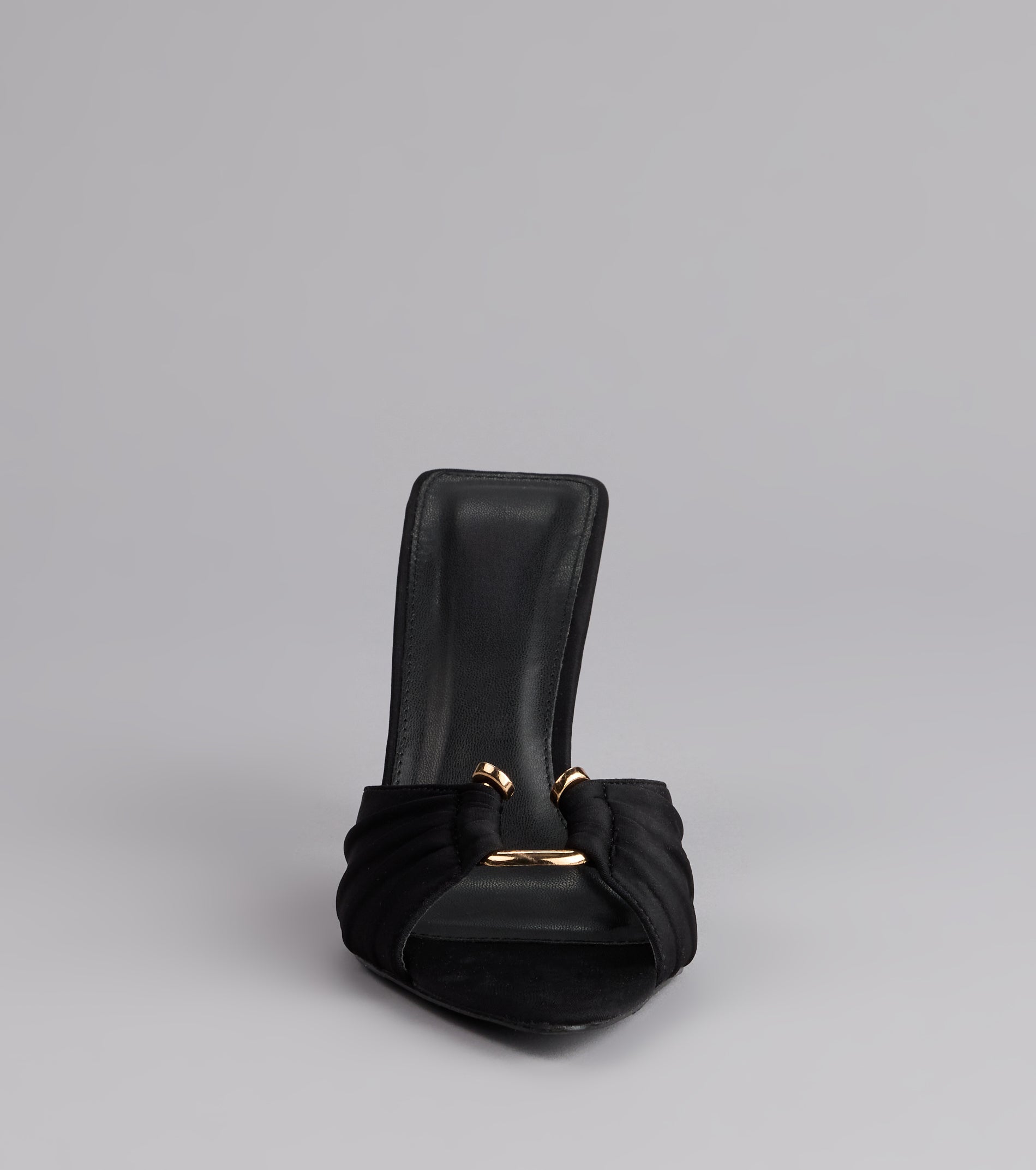 Touch Of Drama Stiletto Mules - Image 7