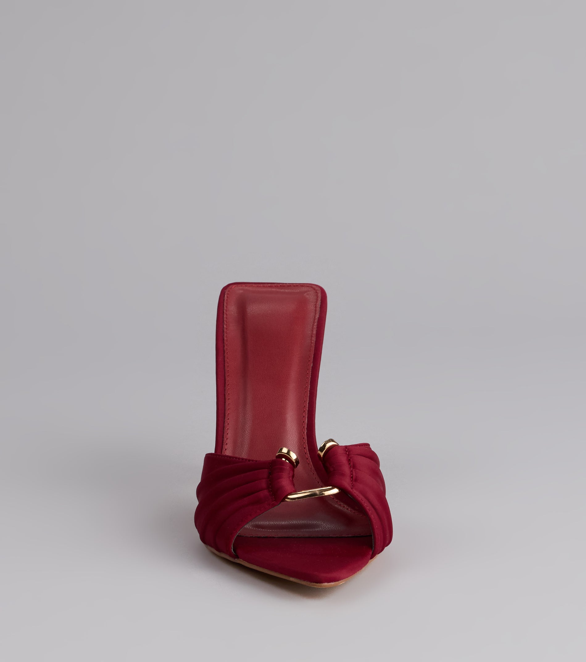 Touch Of Drama Stiletto Mules - Image 3