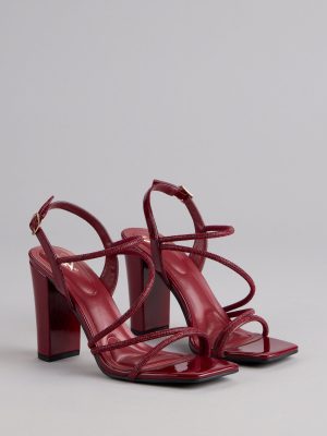 Chic Crush Strappy Block Heels