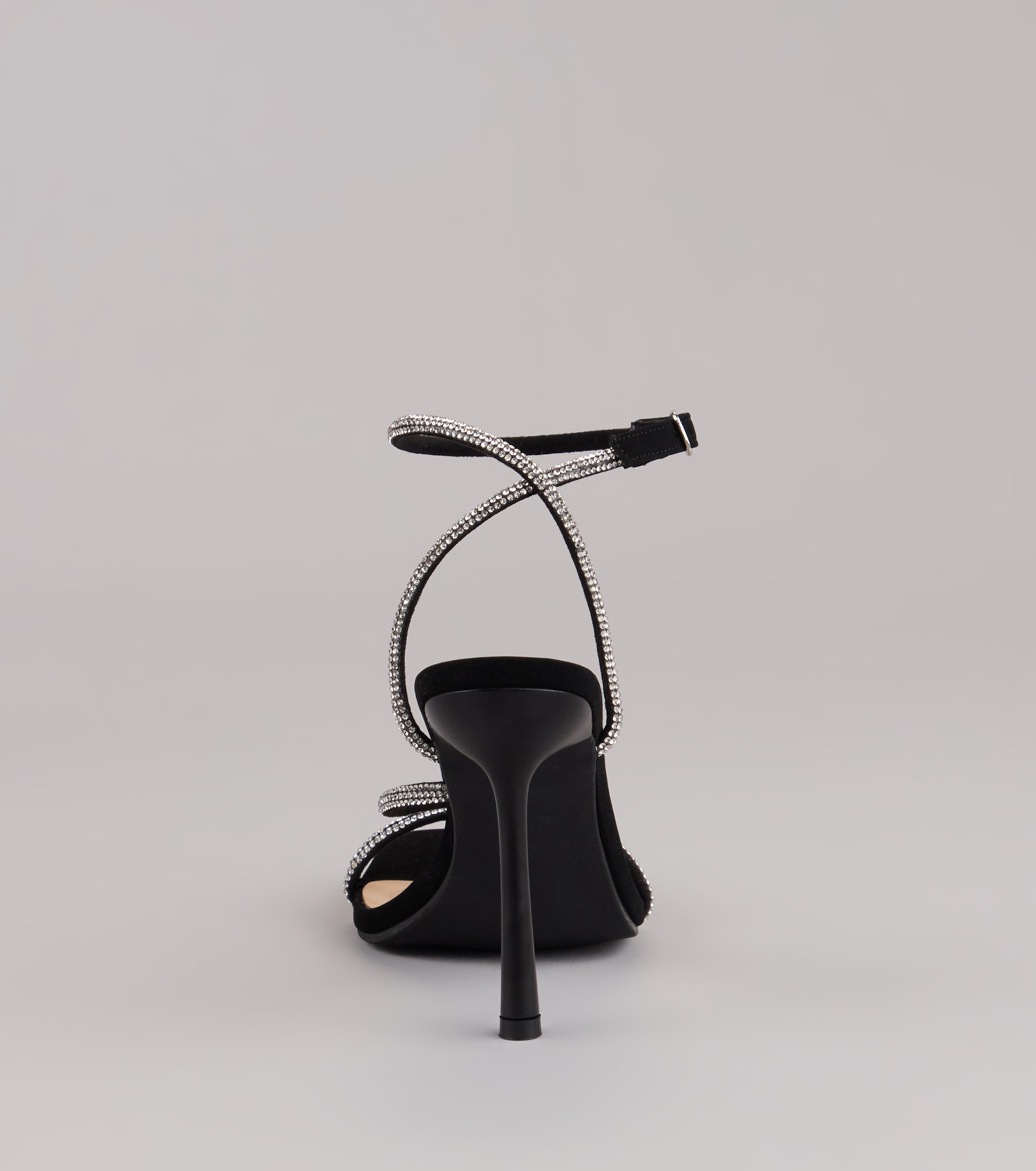Strut With Glamour Rhinestone Stiletto Heels - Image 4