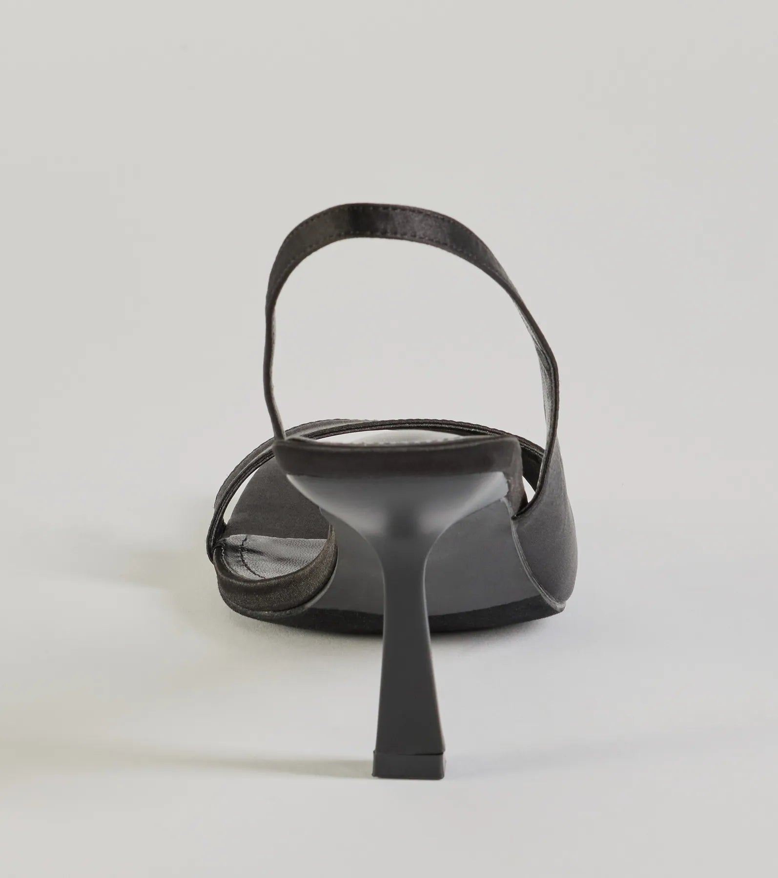 Chic Satin Sling-Back Stiletto Heels - Image 4