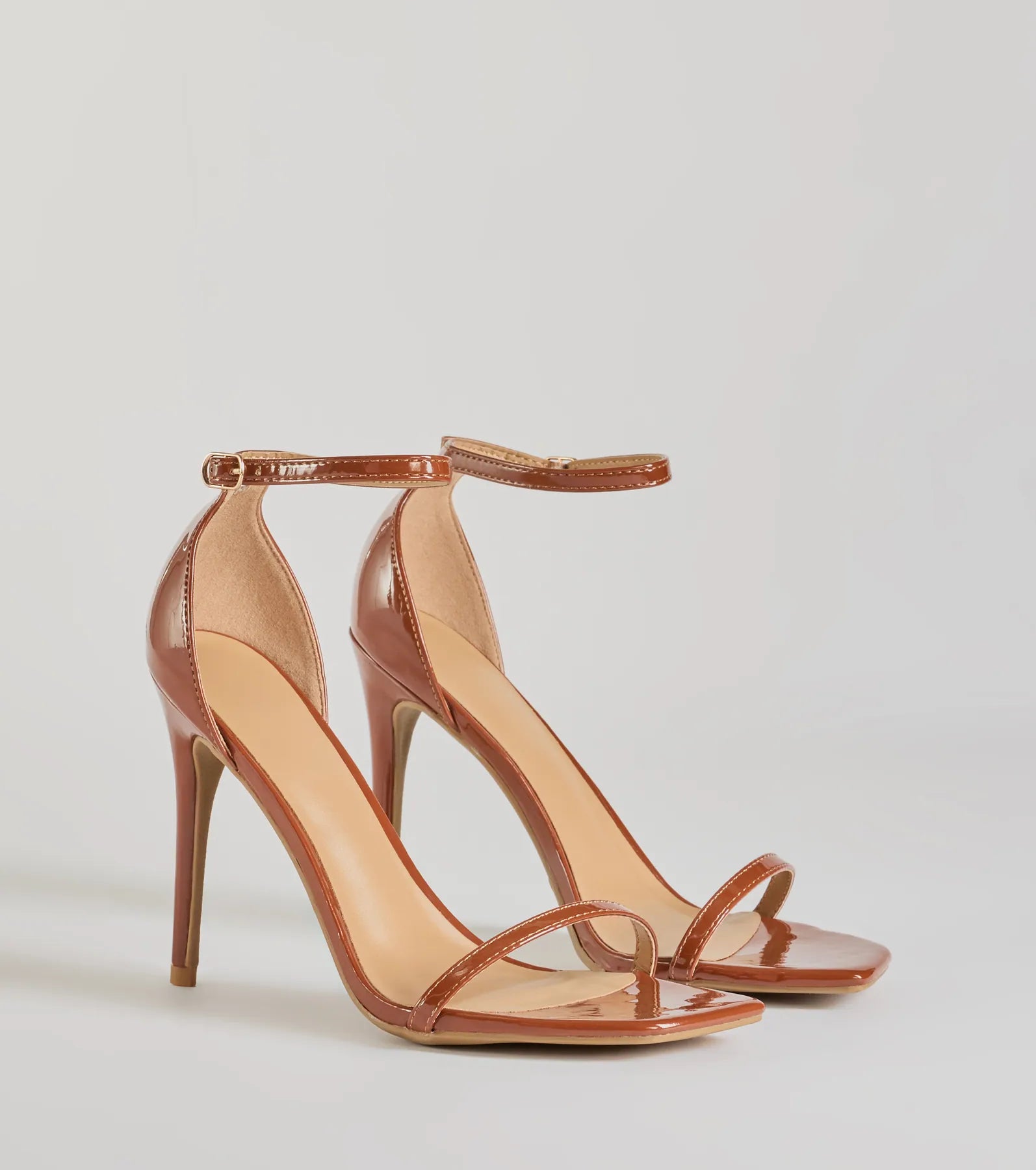 Classic Moves Faux Leather Stiletto Heels - Image 29
