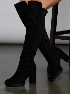 Trendy Lug Sole 50/50 Boots