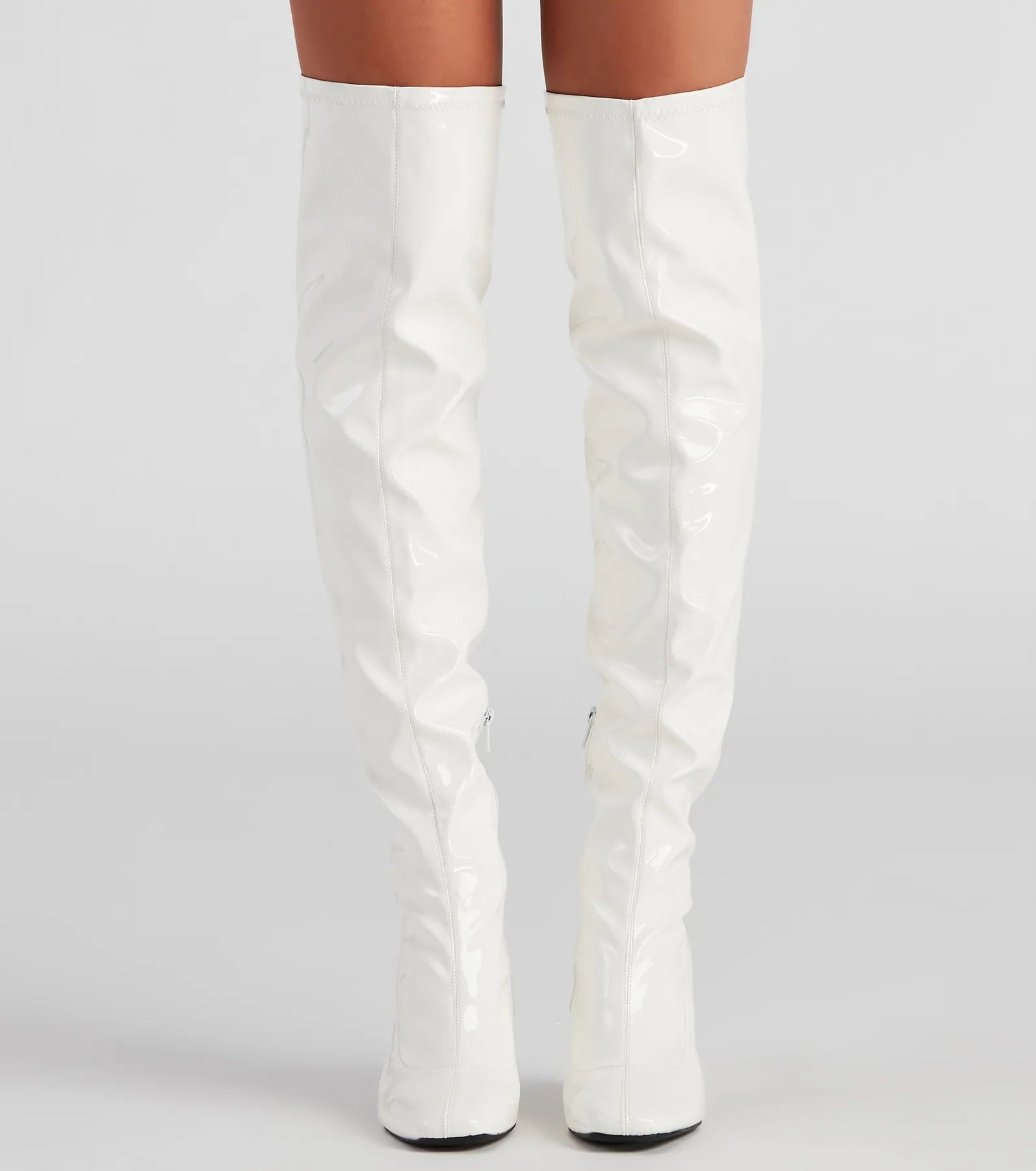 Sleek Vibes Only Thigh-High Boots - Image 6