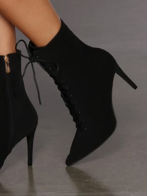Vic Victorian Stiletto Booties