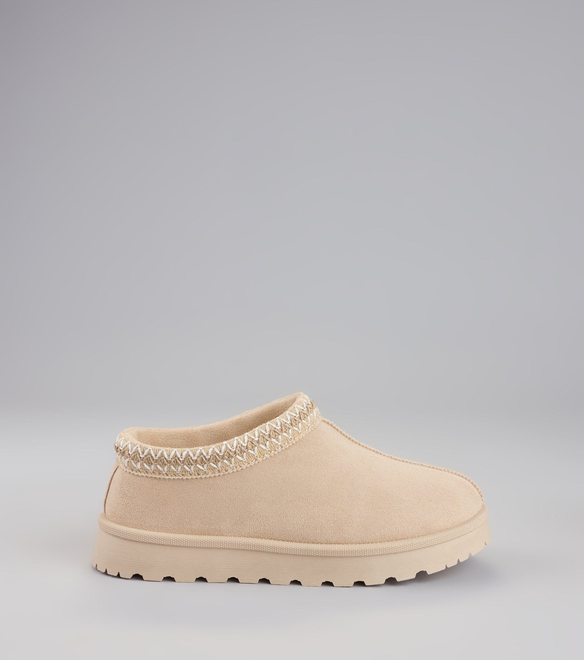 Cozy Status Faux Suede Platform Slippers - Image 3