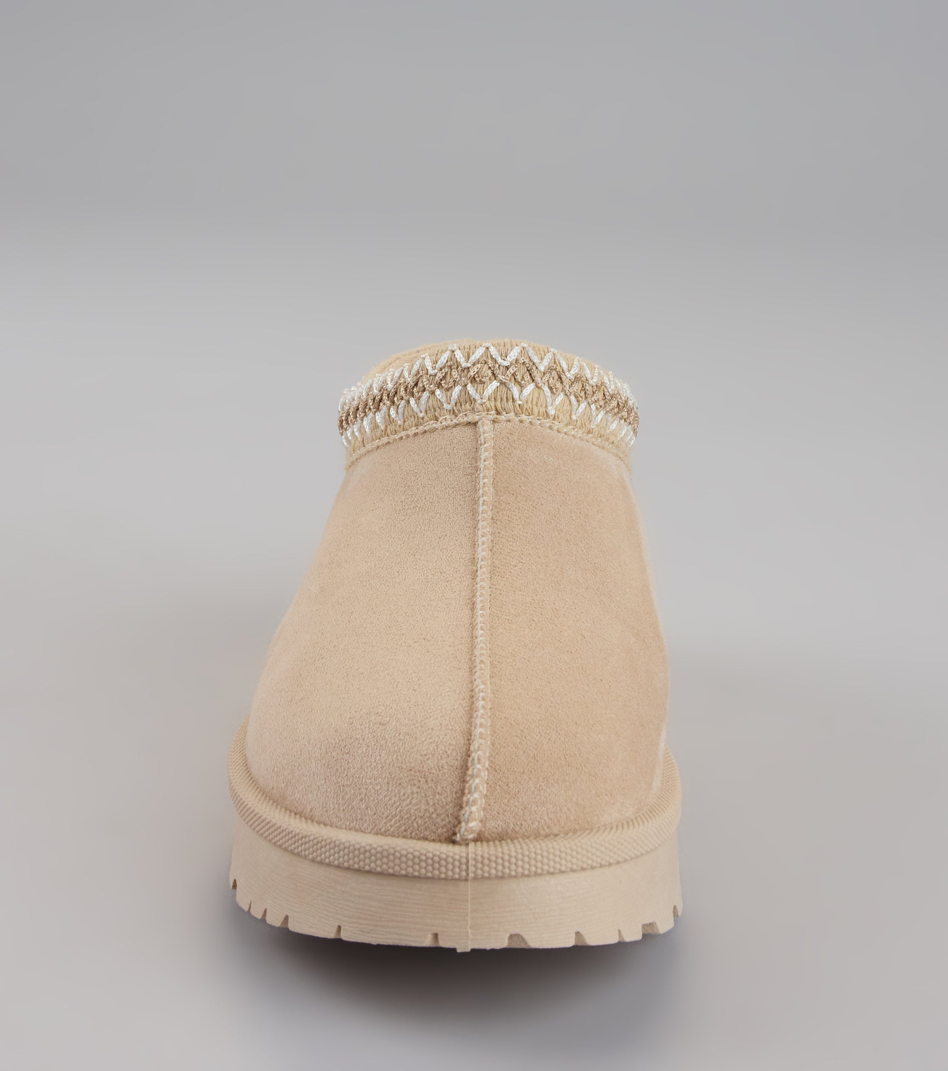 Cozy Status Faux Suede Platform Slippers - Image 4
