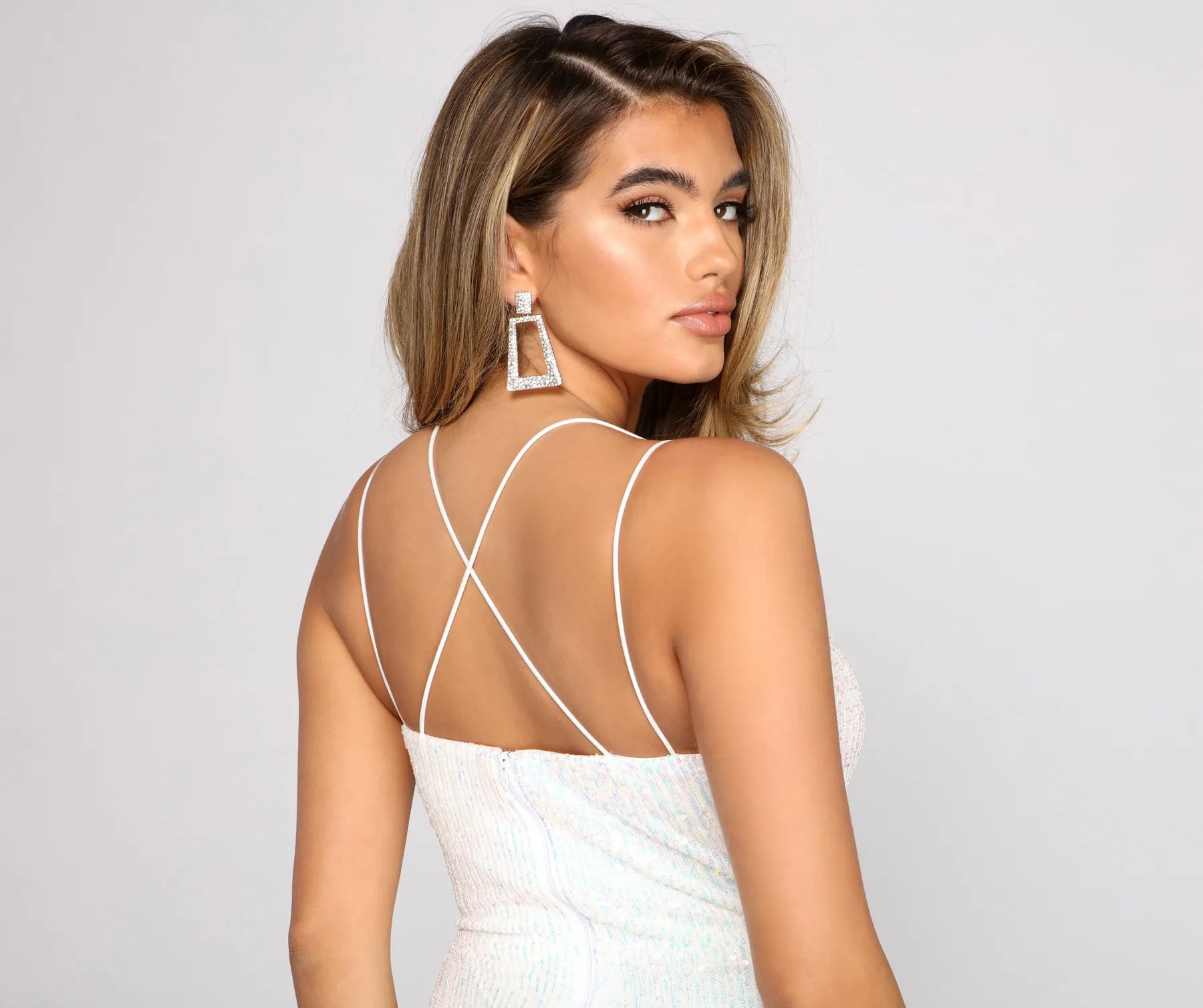 Remi Sweetheart Sequin Mini Dress - Image 4