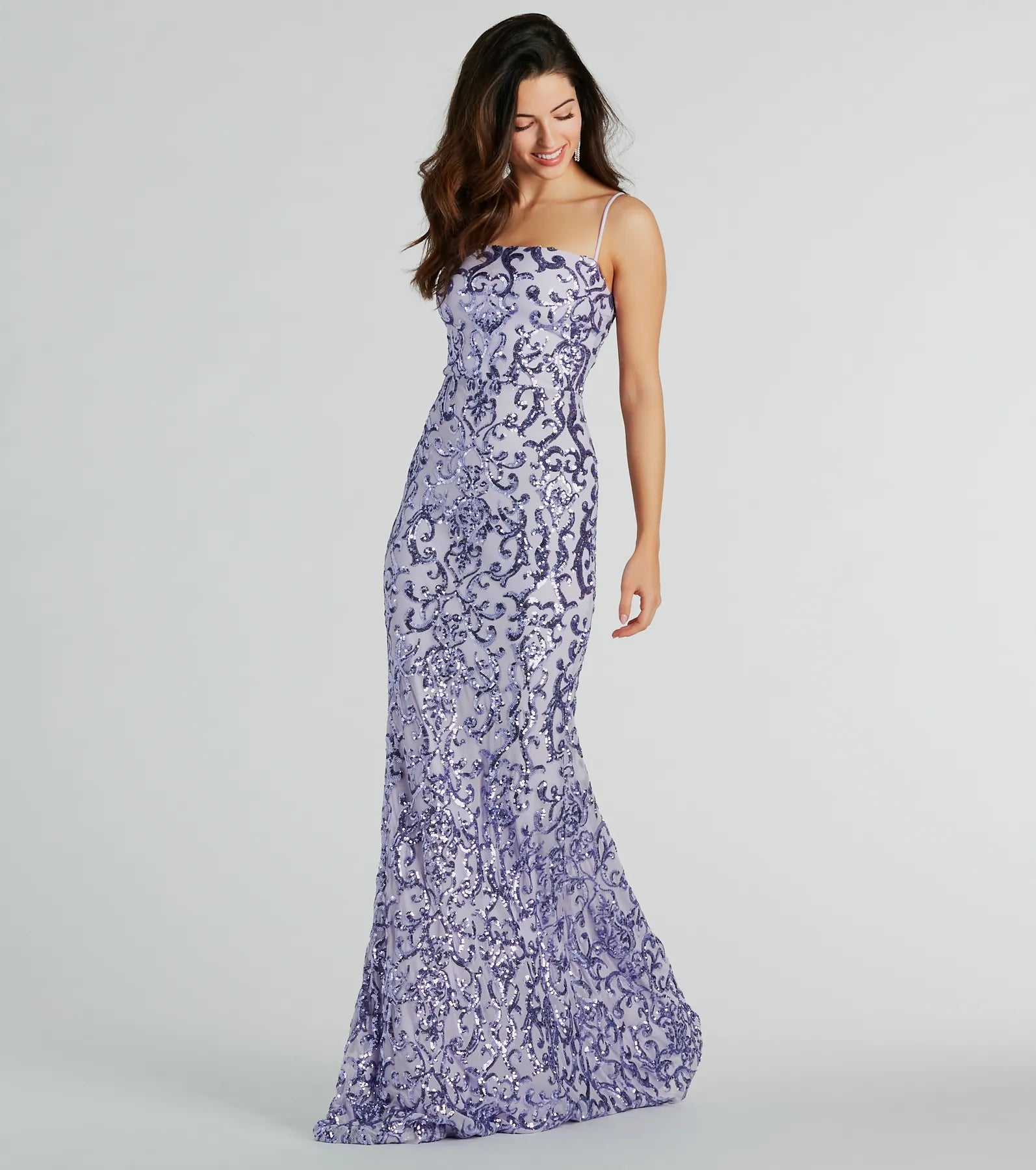 Noemi Formal Sequin A-Line Dress - Image 14