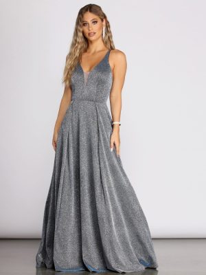 Catalyn Glitter Shine Ball Gown