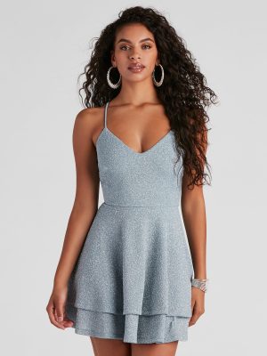 Steal The Spotlight Skater Dress