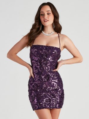 Cause For Celebration Sequin Dress