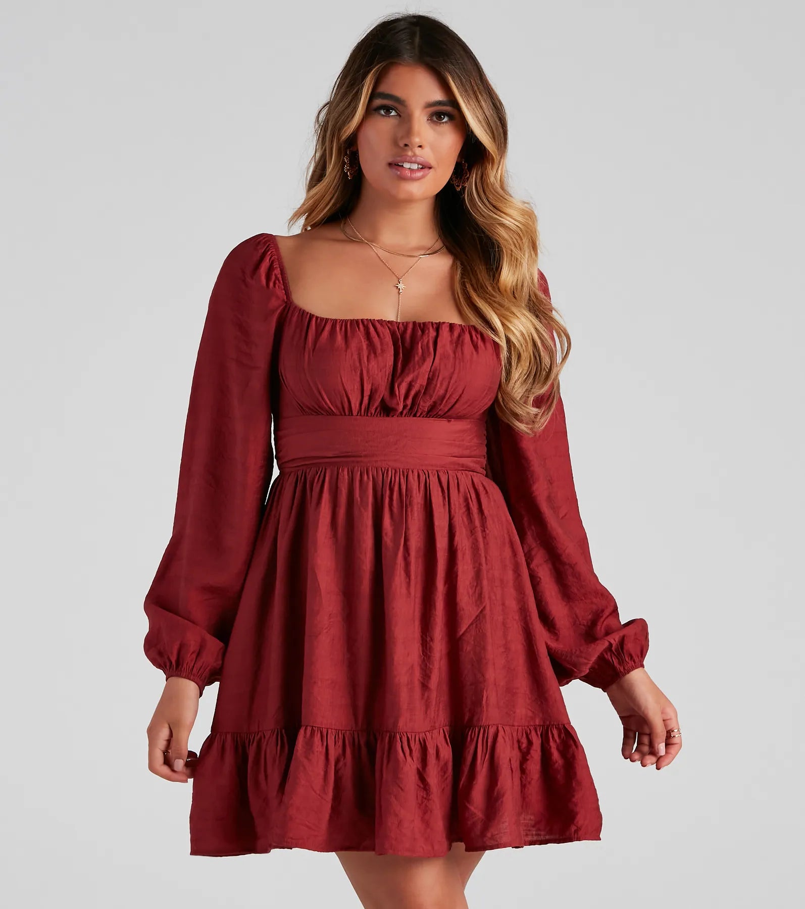 Effortlessly Stylish Linen Dress - Image 2