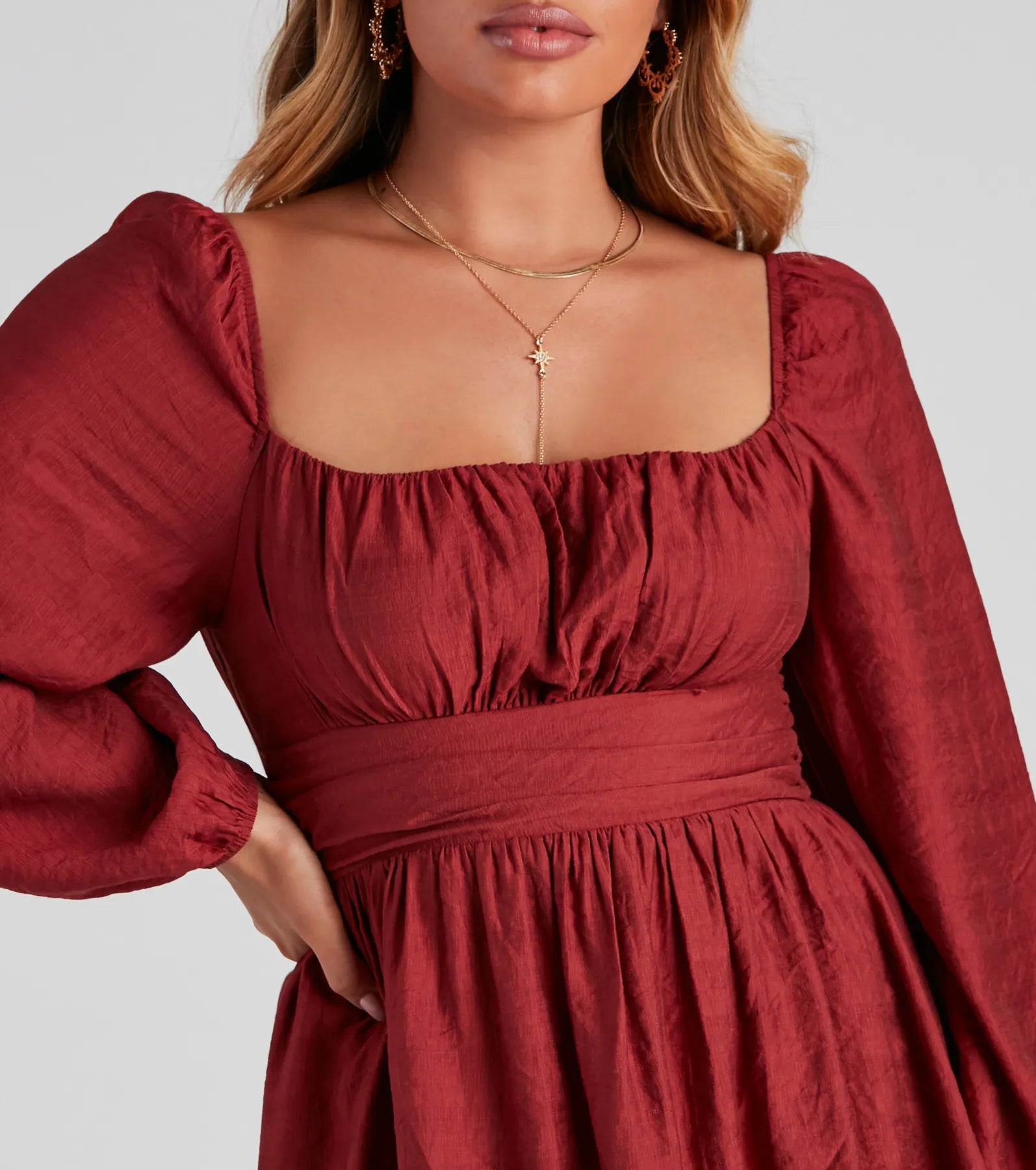 Effortlessly Stylish Linen Dress - Image 4