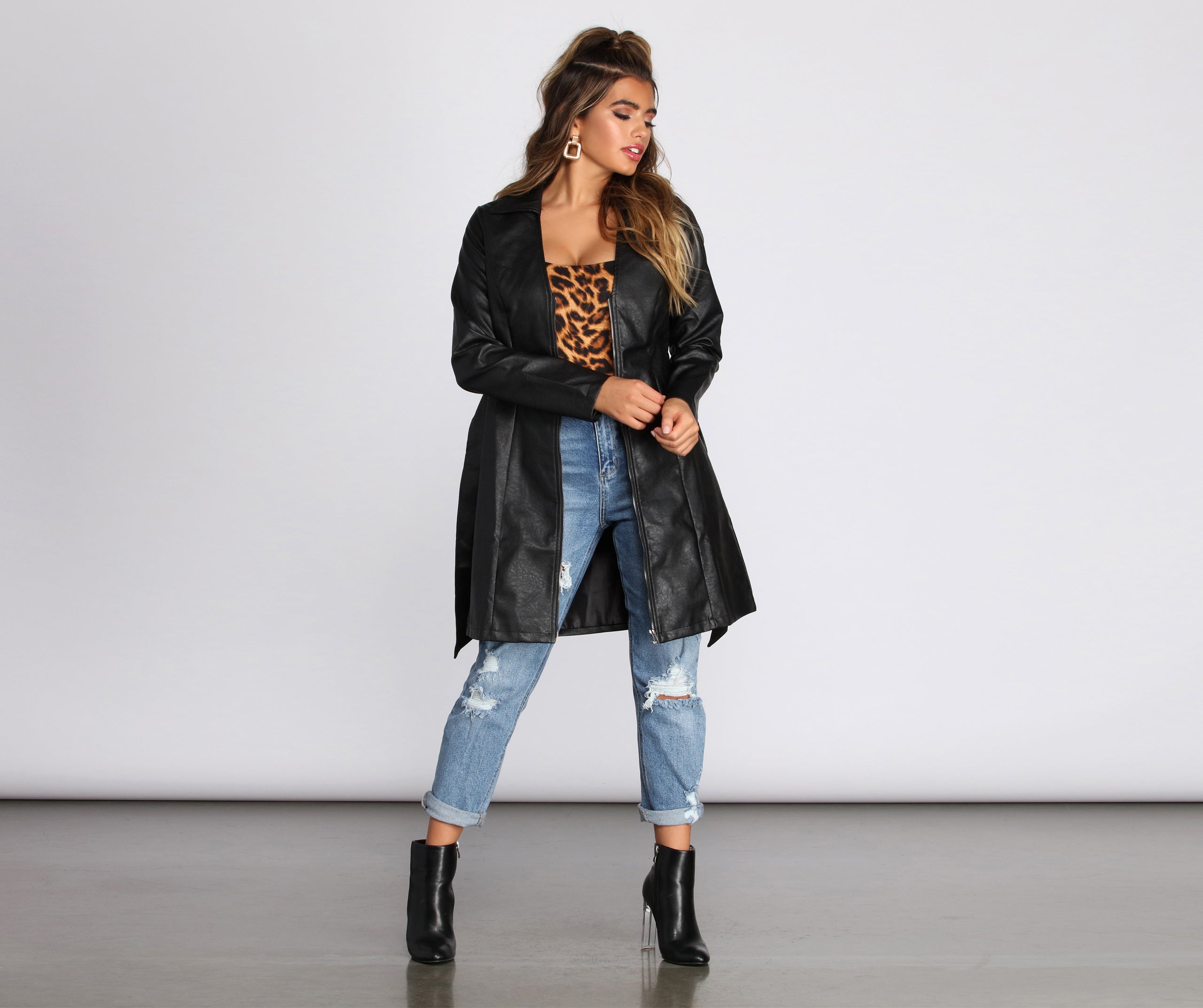 Lead The Way In Leopard Print Bodysuit - Image 3