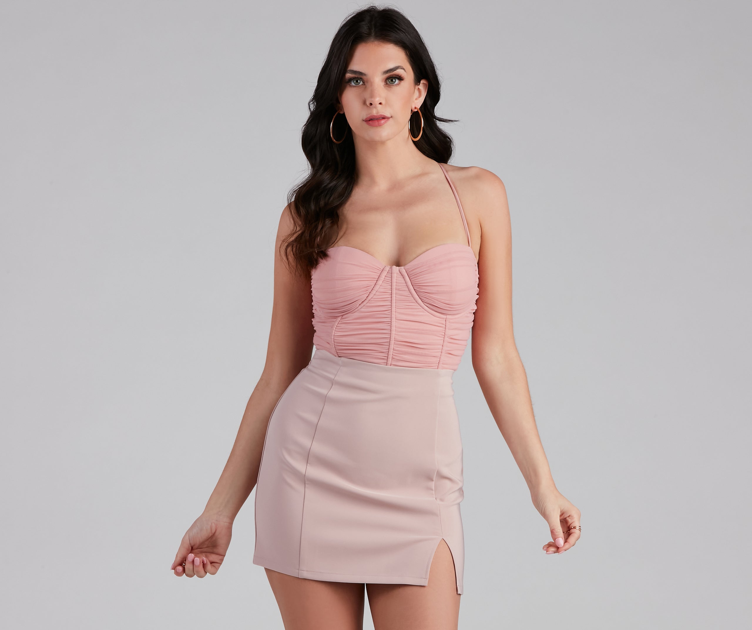 Stunning Style Moment Mesh Bustier - Image 5