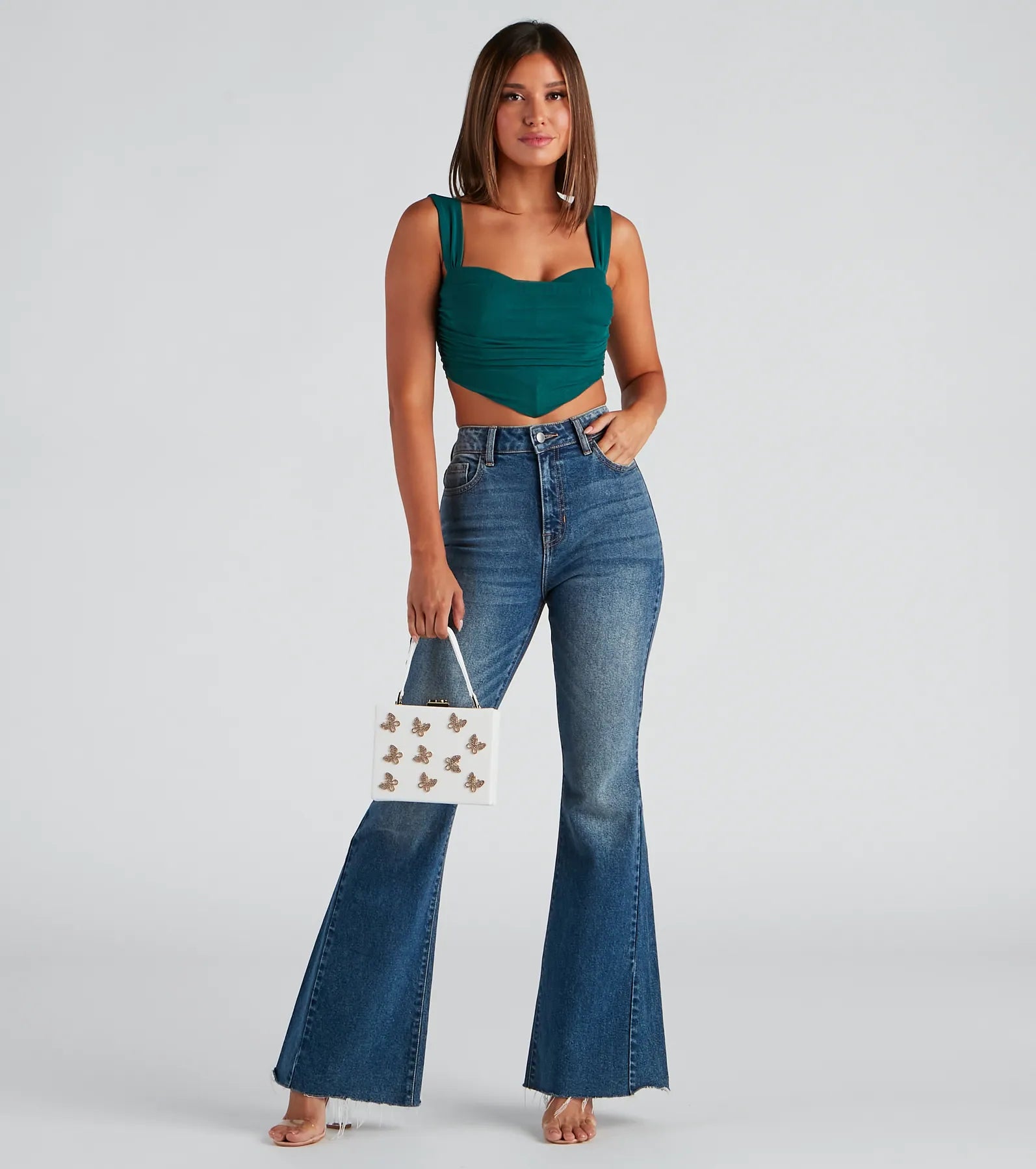 Who's That Girl Ruched Bustier - Image 27