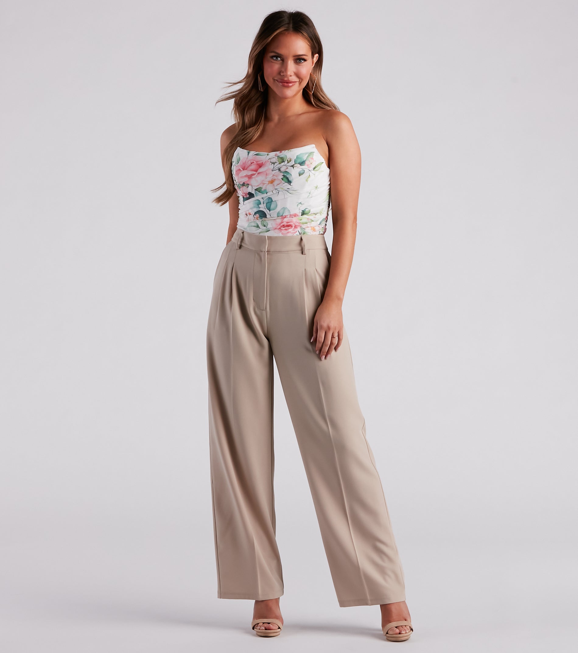 Pretty As Can Be Floral Bustier - Image 7