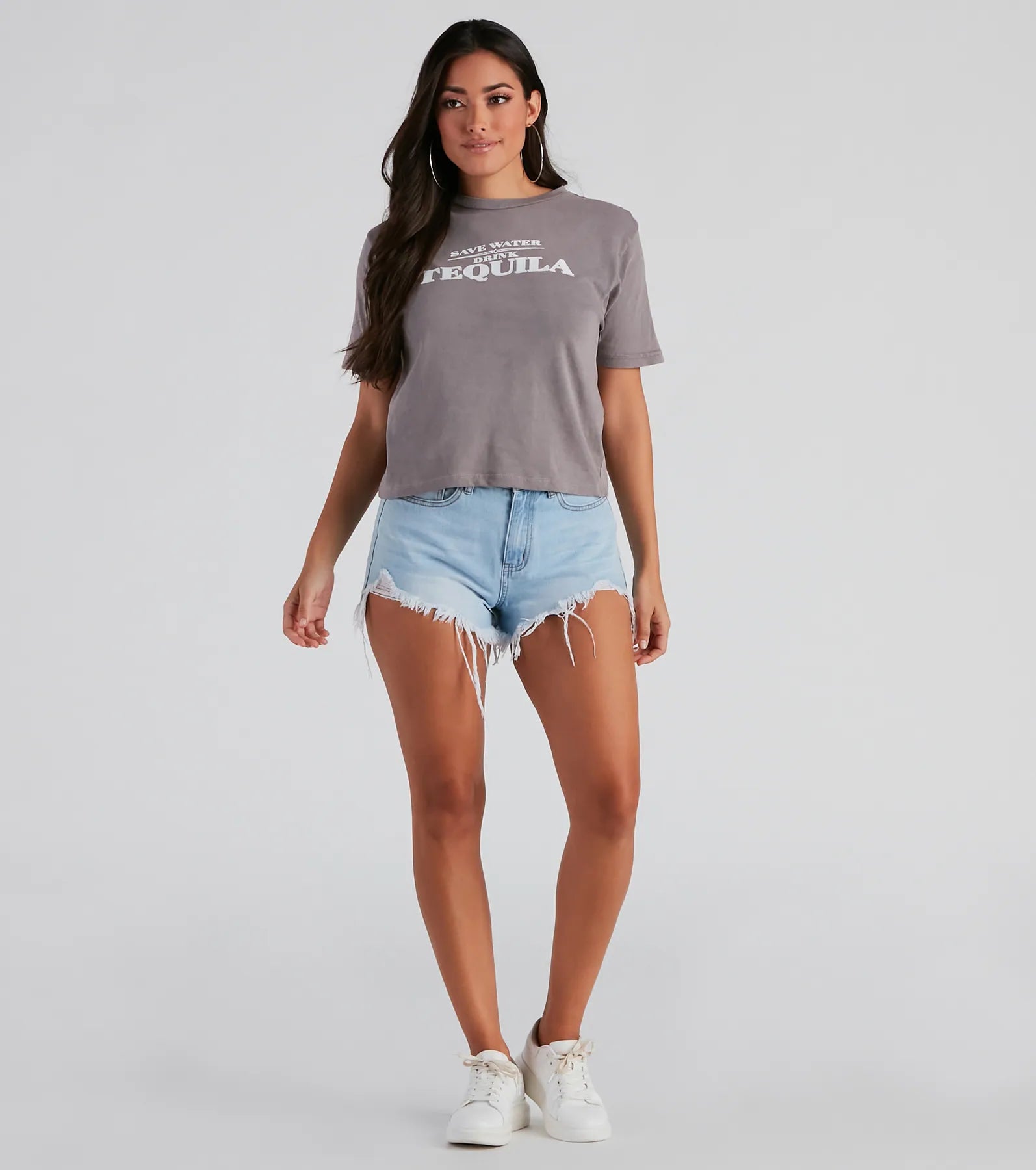 Save Water Vintage Graphic Tee - Image 3