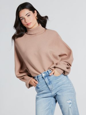 Only Cozy Vibes Turtleneck Cropped Sweater
