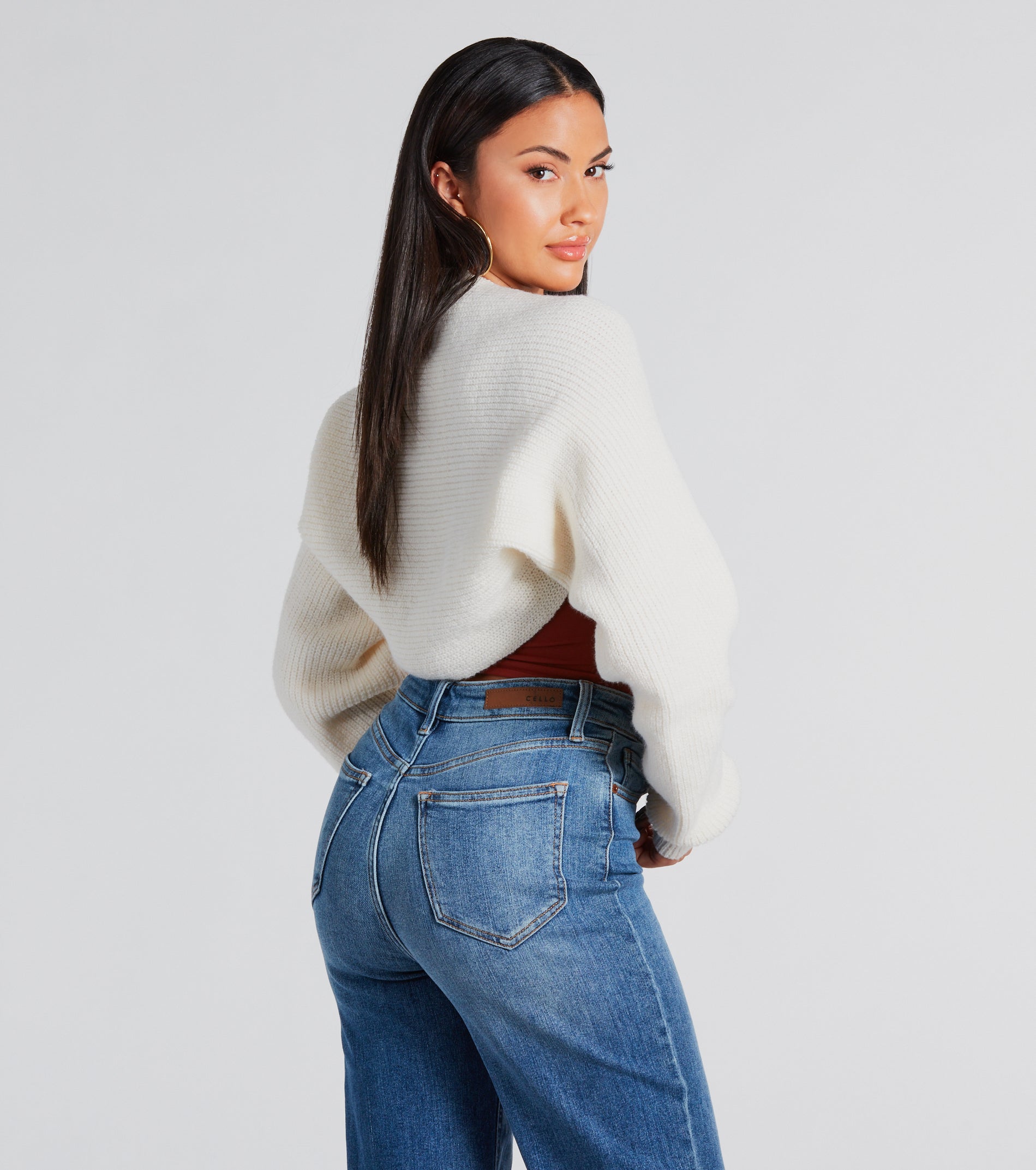 Cozy Fave Sweater Knit Bolero - Image 2