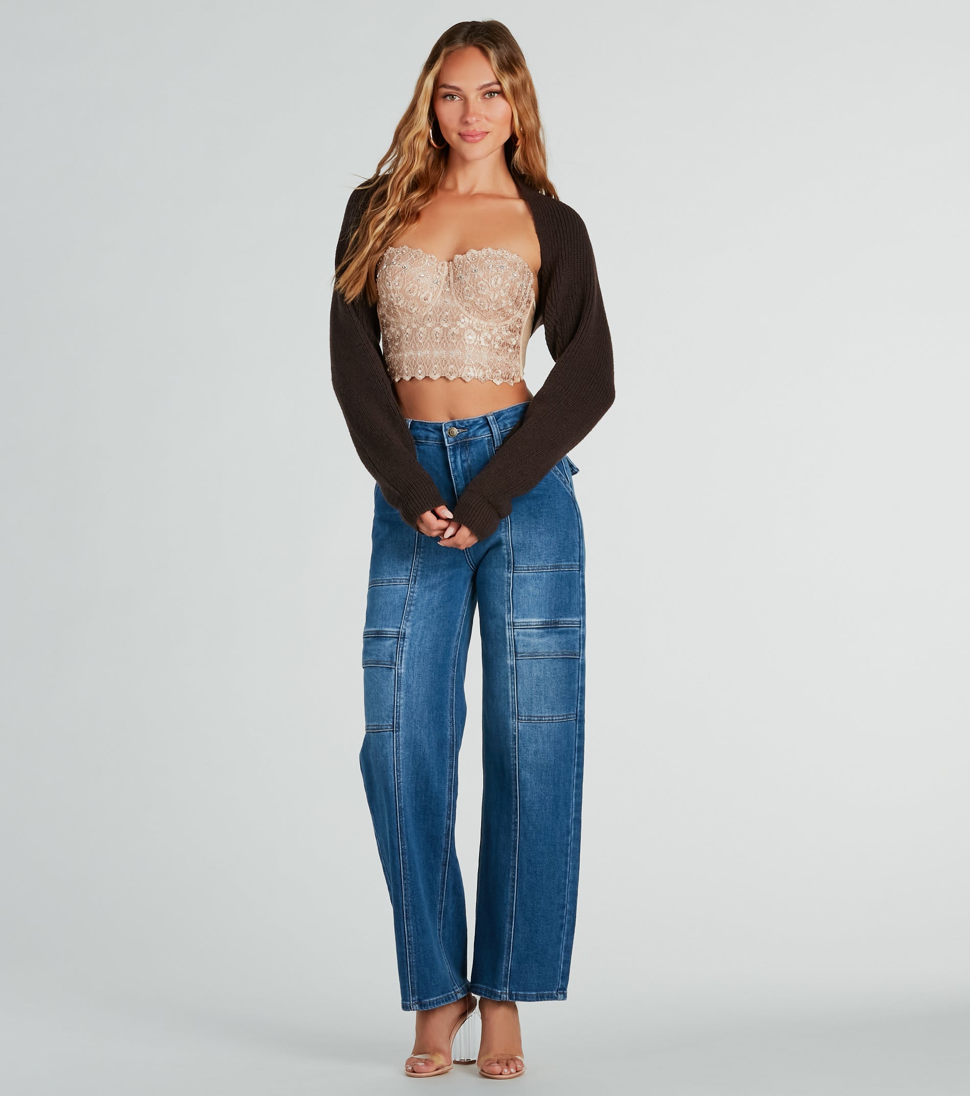 Cozy Fave Sweater Knit Bolero - Image 12