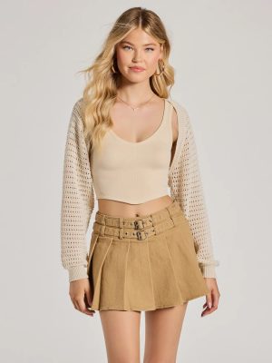 Cozy Knit Long Sleeve Bolero