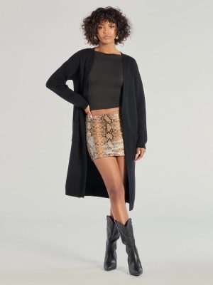 Cozy Staple Long Knit Duster Cardigan