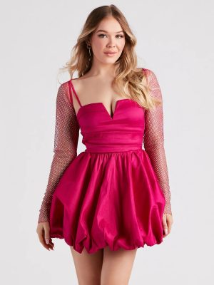 Radiate Glamour Rhinestone Mesh Bolero