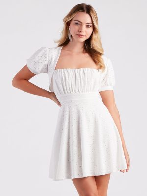 Total Cuteness Eyelet Lace Bolero