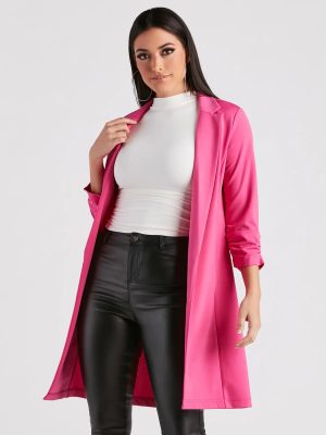 Styled For Success Long Blazer