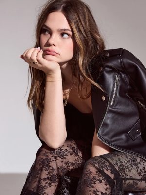 Biker Chic Crop Jacket