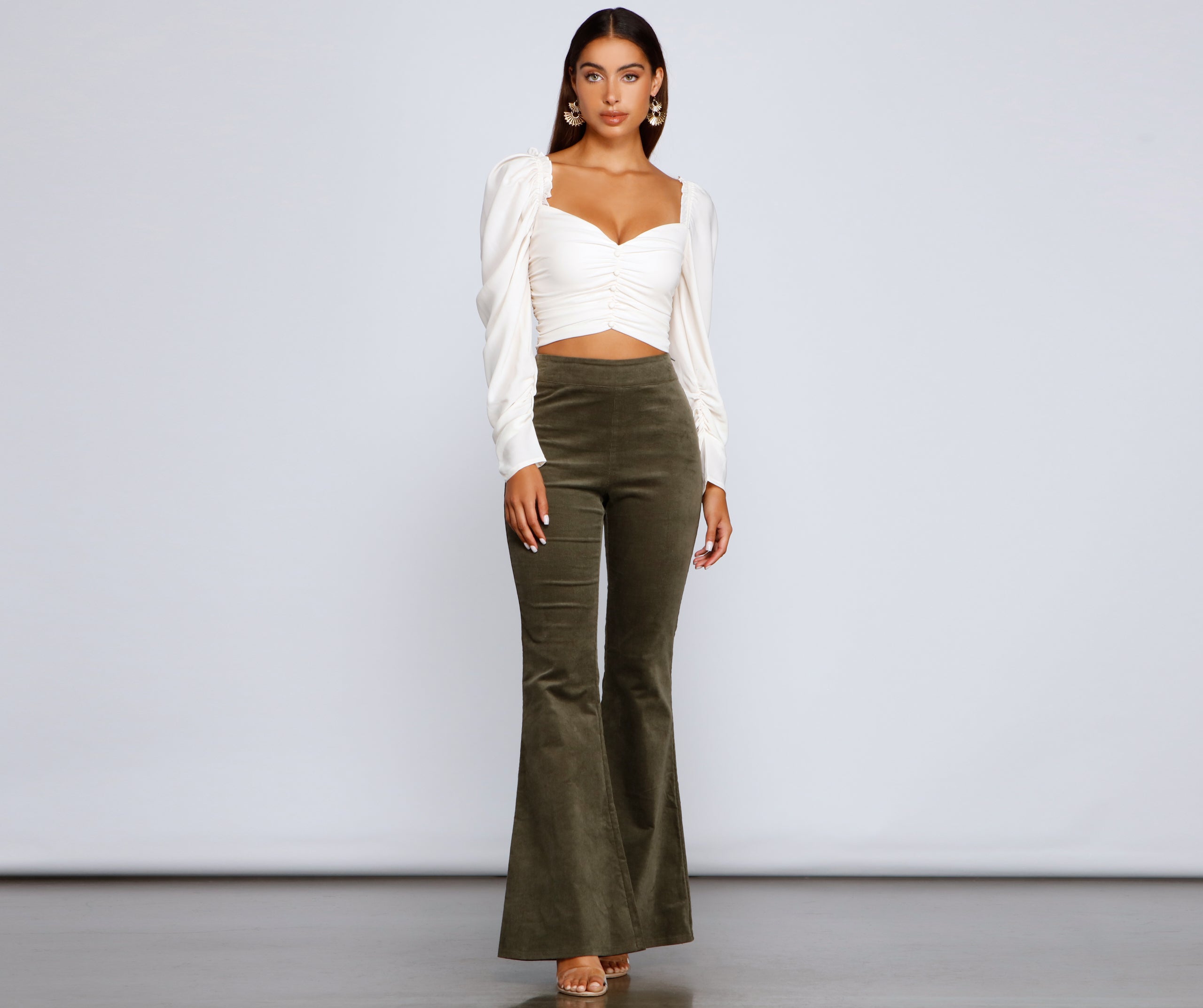 Bring The Flare Corduroy Pants - Image 2
