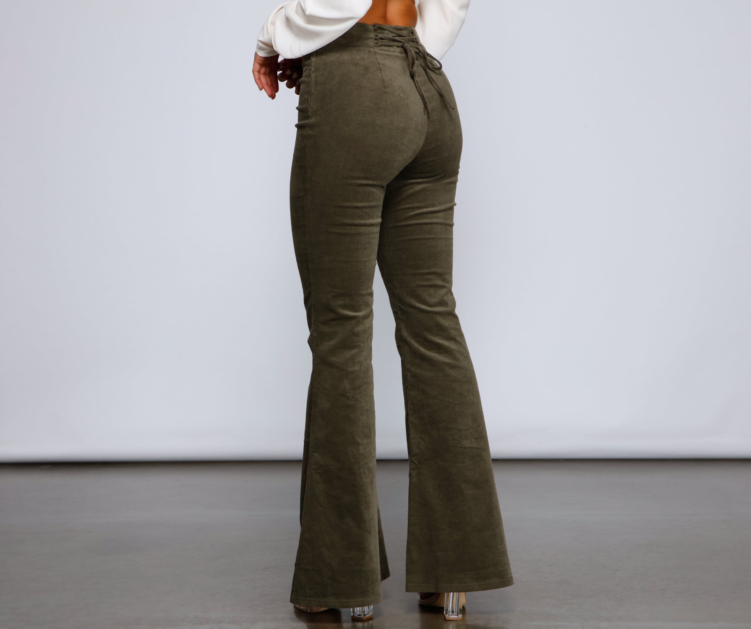 Bring The Flare Corduroy Pants - Image 3