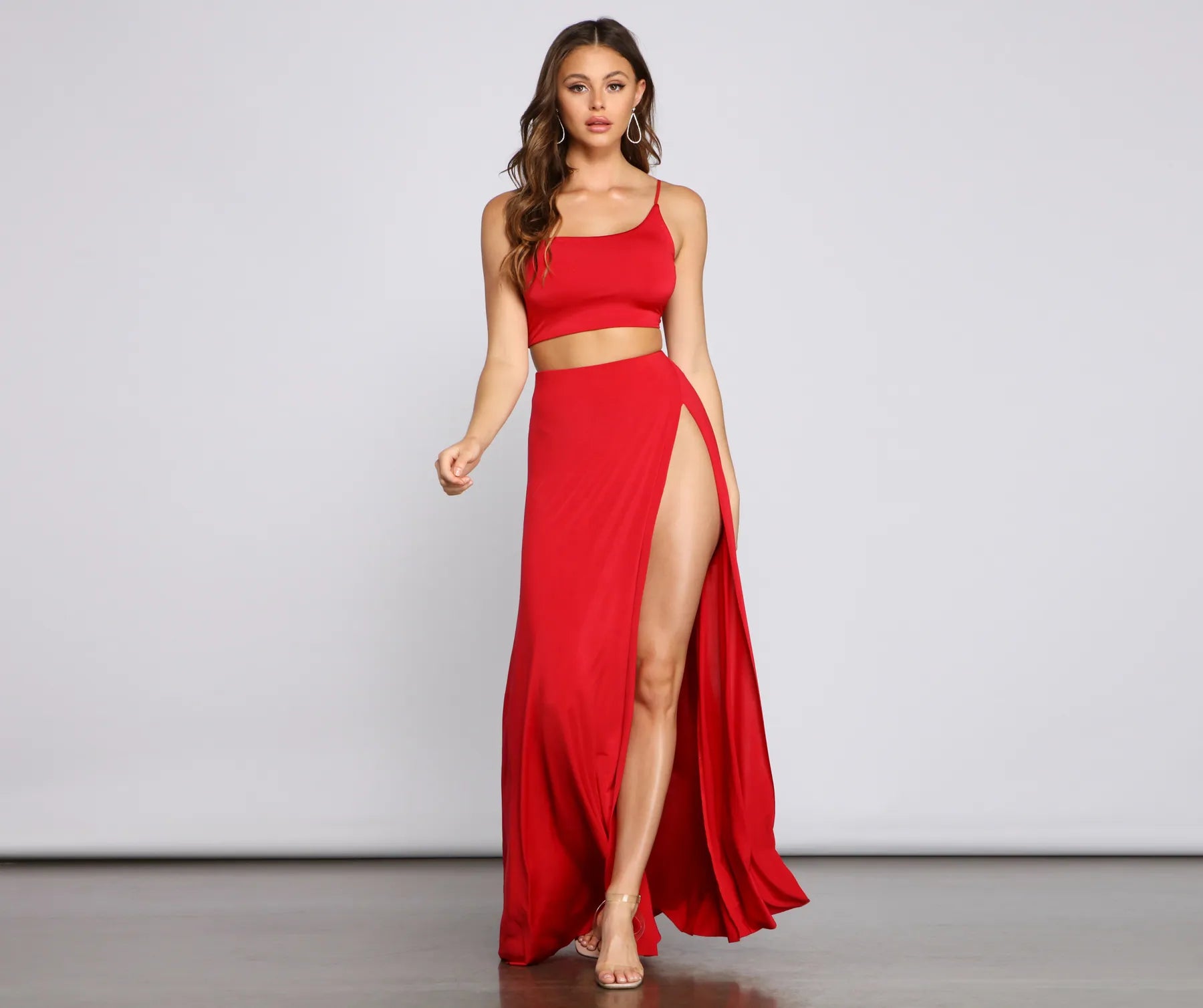 Bold Impressions High Slit Maxi Skirt - Image 2