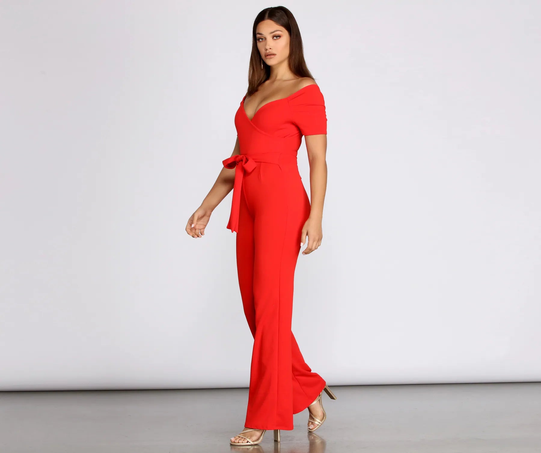 Classic Vibe V Neck Jumpsuit - Image 8