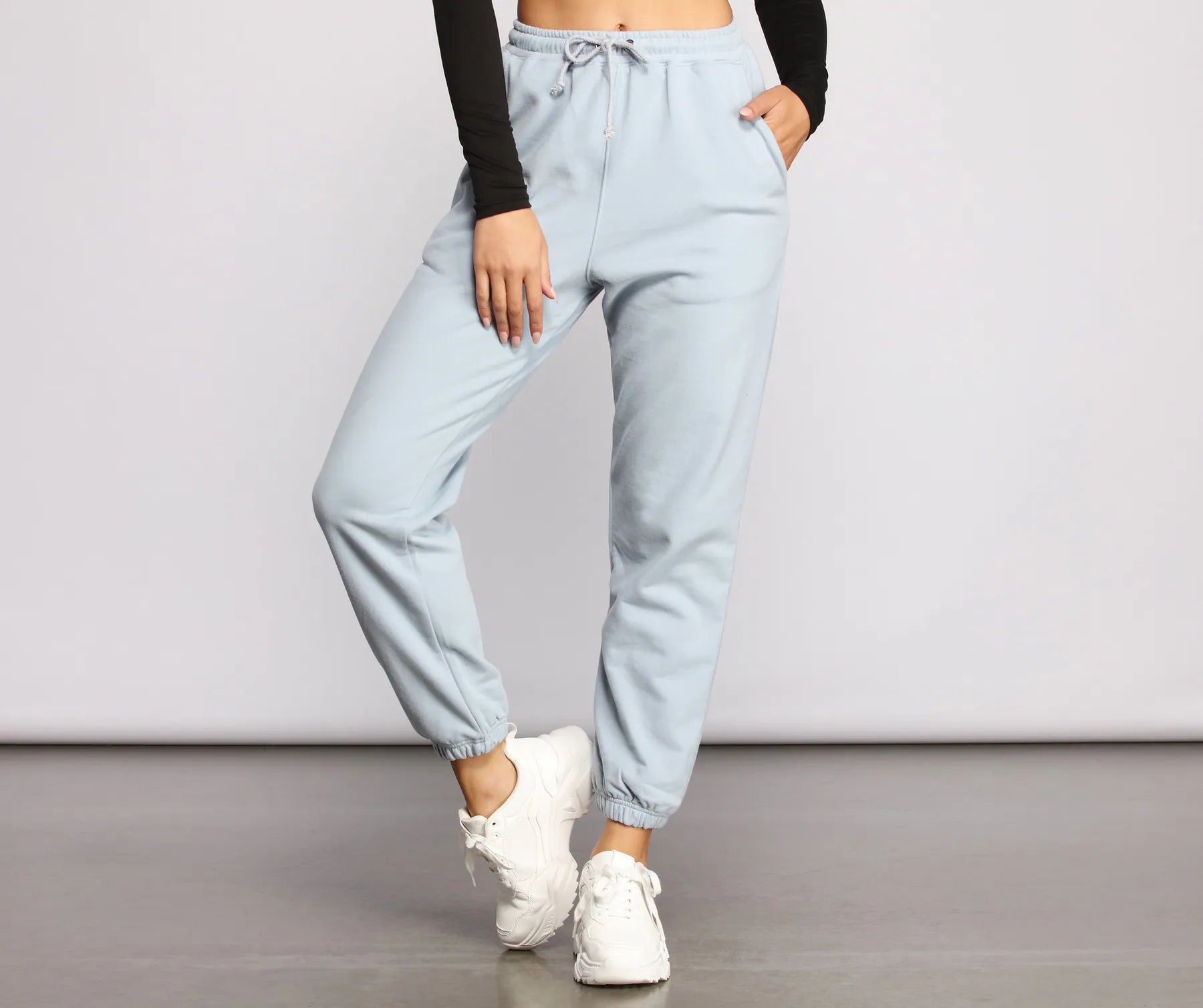 Comfy Chic French Terry Joggers - Image 5