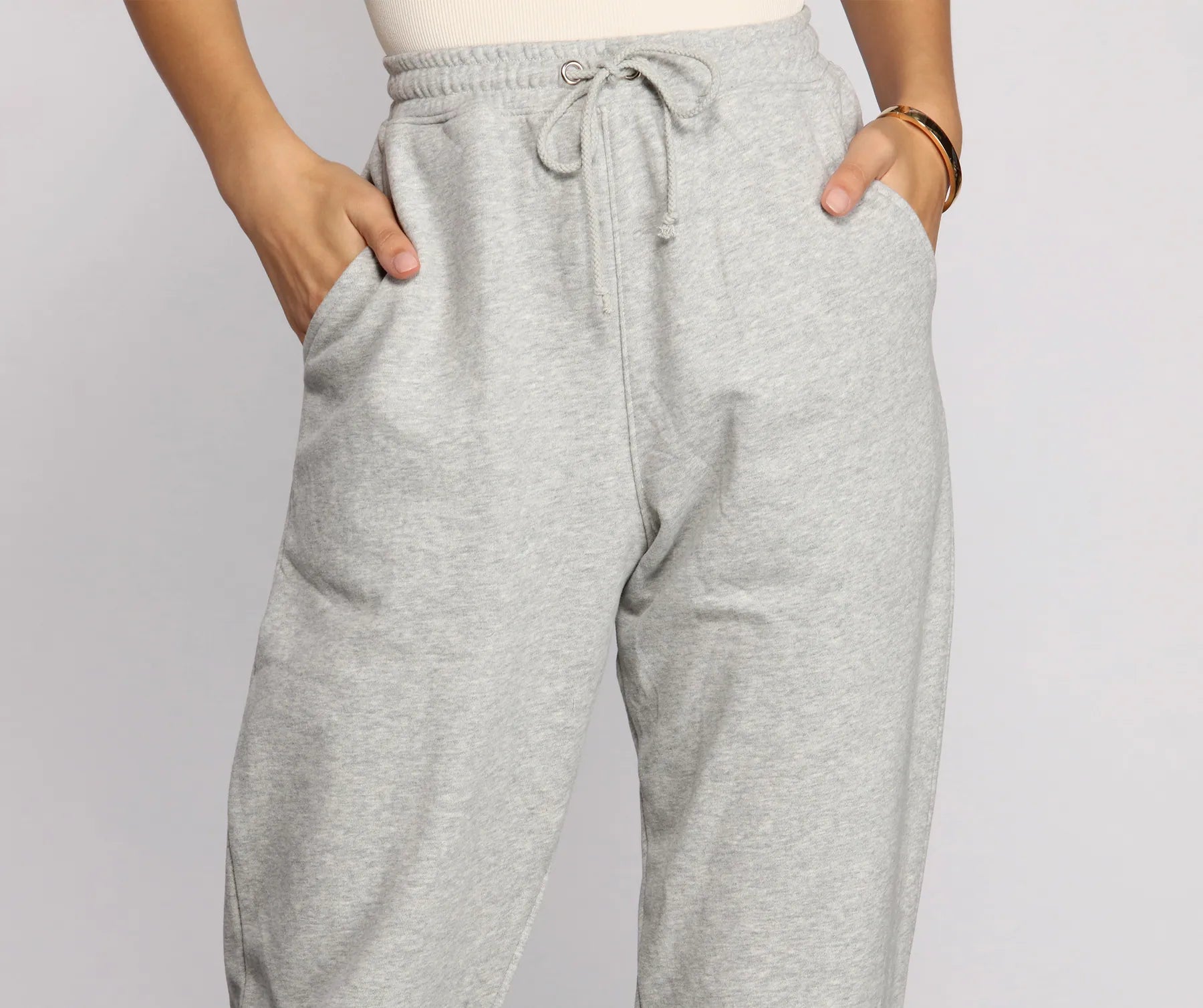 Comfy Chic French Terry Joggers - Image 3
