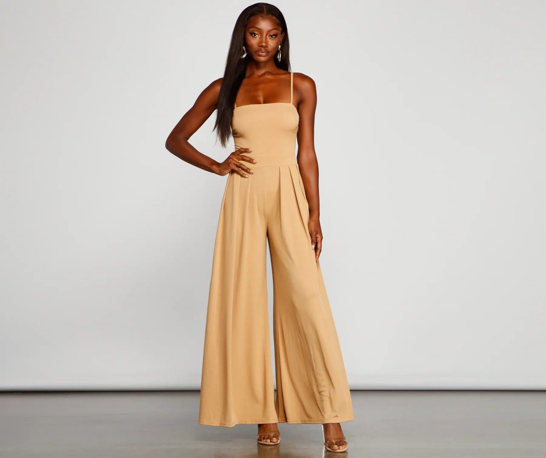 So Sleek Trendy Sleeveless Jumpsuit - Image 5