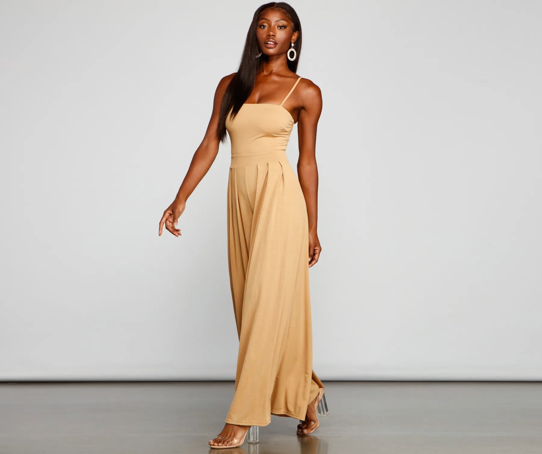So Sleek Trendy Sleeveless Jumpsuit - Image 7
