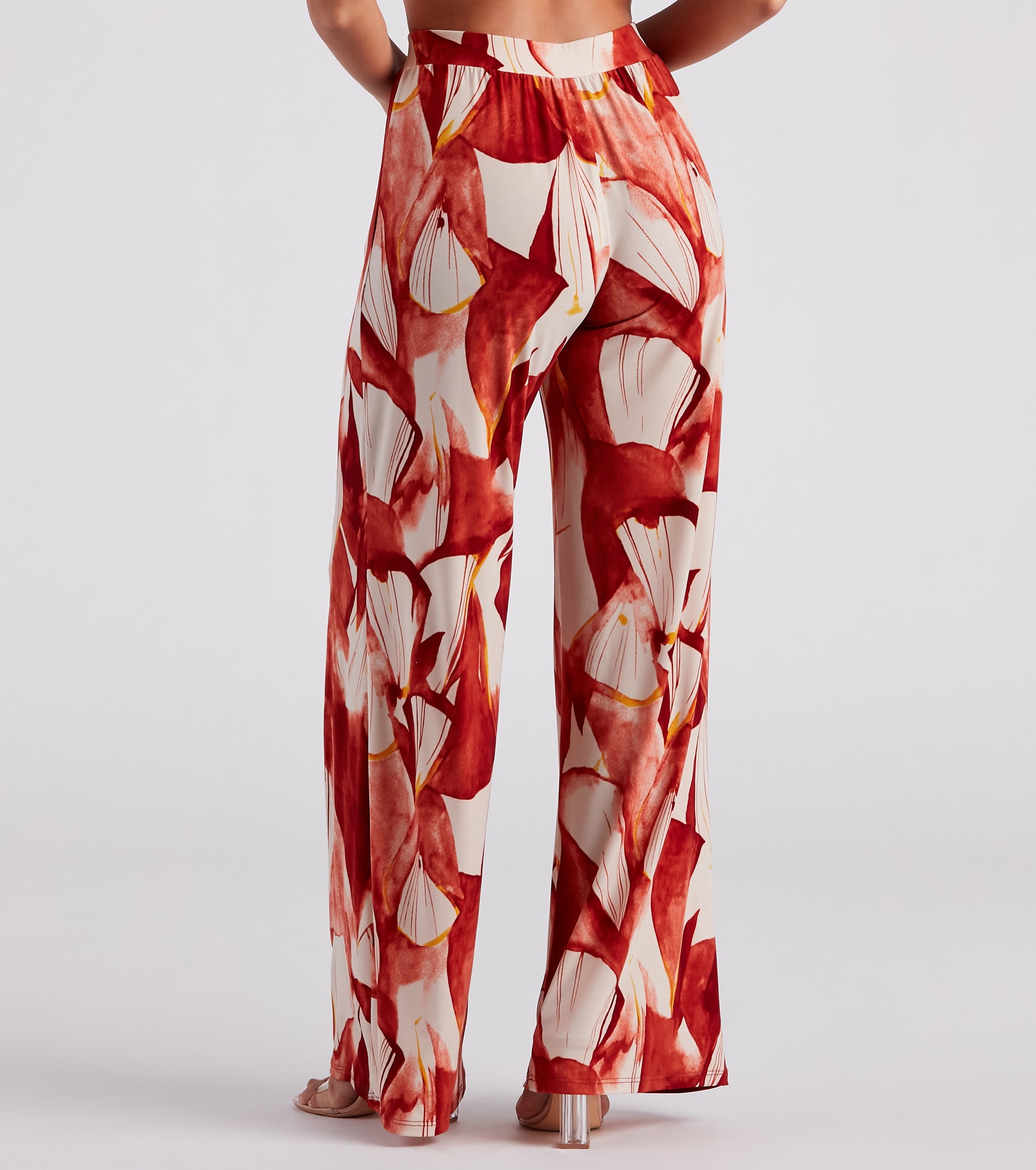 Island Time Floral Wide-Leg Pants - Image 3