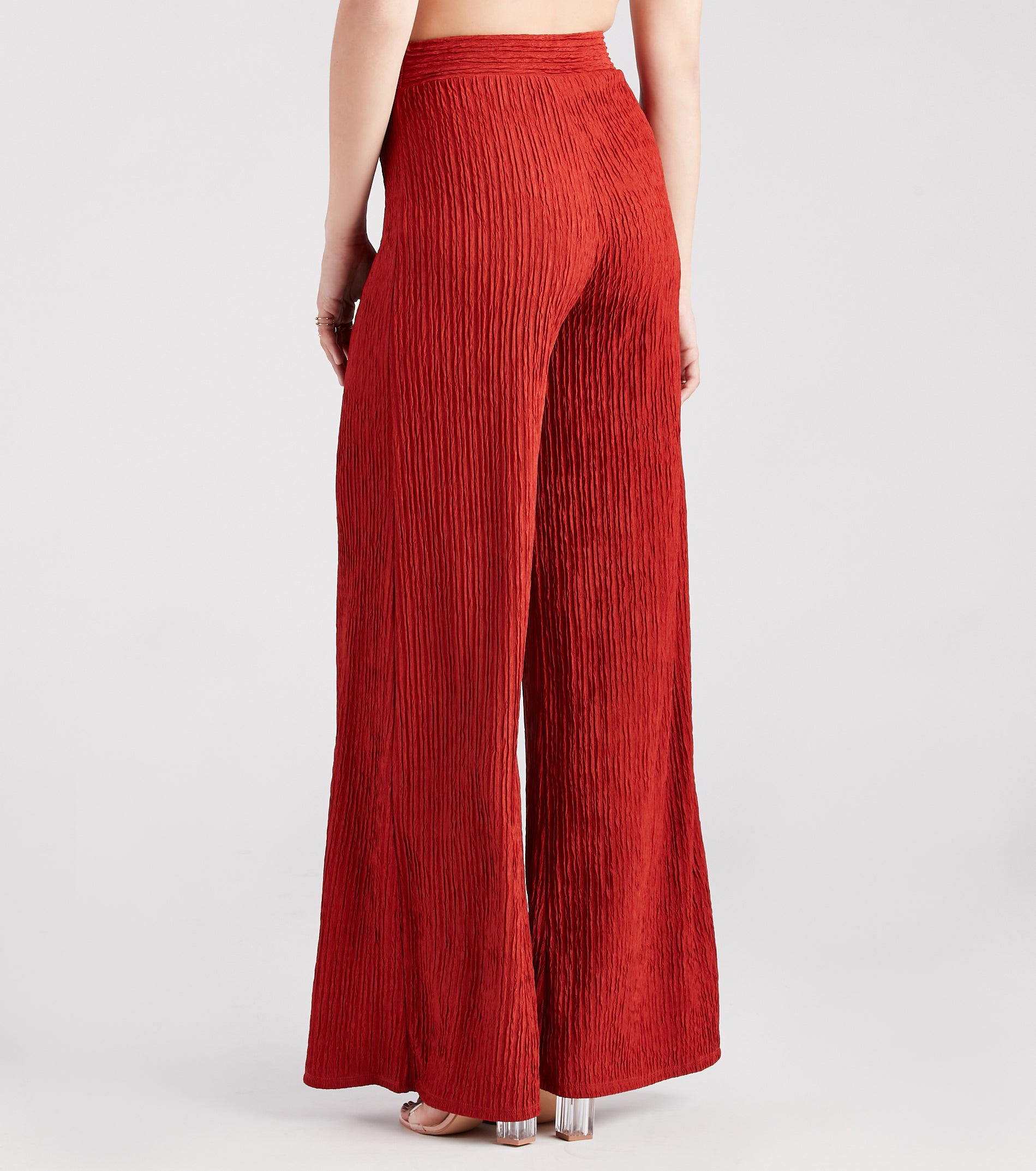Go With The Flow High-Rise Wide-Leg Pants - Image 3